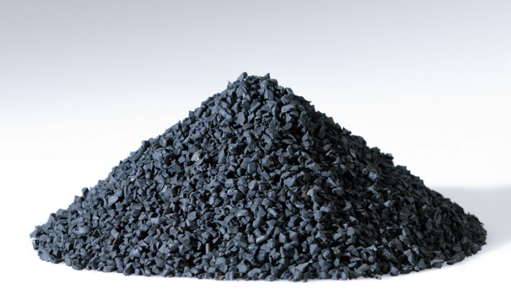 Zeeman Spreek uit walvis Virgin and harmless black recycled base layer granules